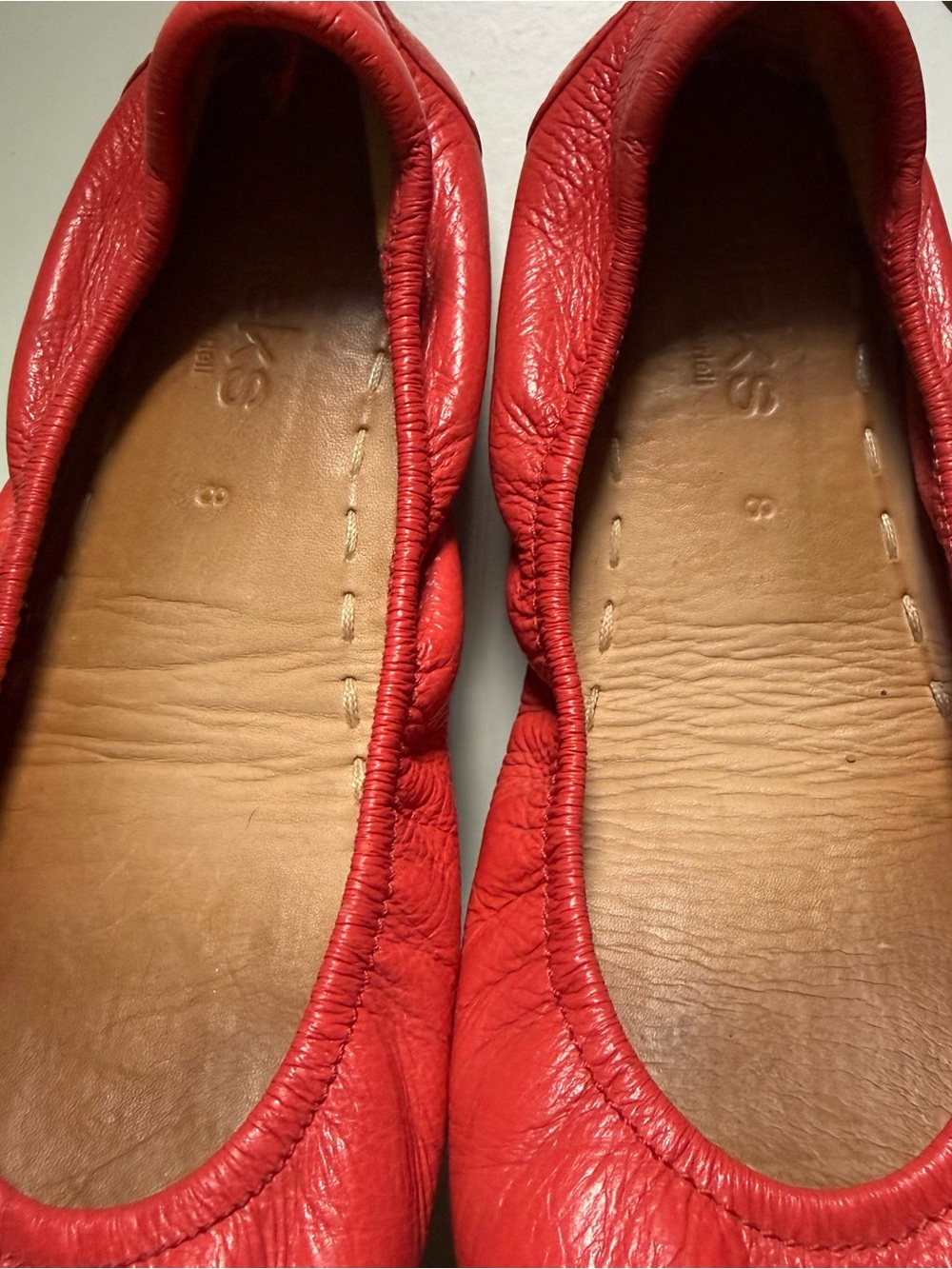 Tieks Poppy Ballet Flats Sz 8 - Picture 3 of 6